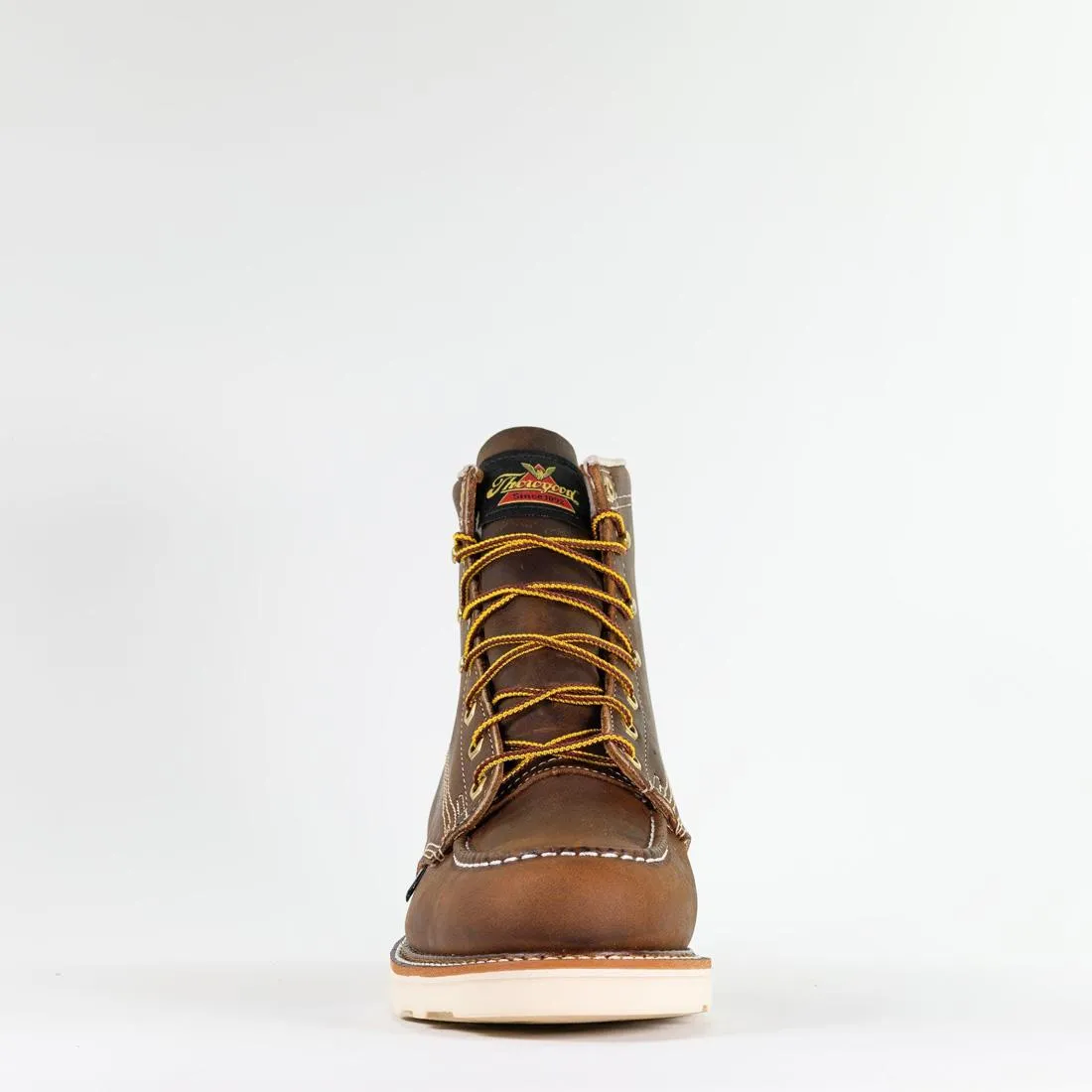 American Heritage 6" Moc Toe Boot Maxwear Wedge Trail Crazy Horse