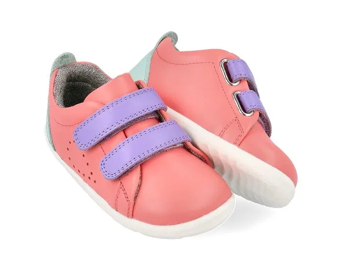 BOBUX - STEP UP GRASS COURT: OCEAN CORAL   MAUVE COMBO