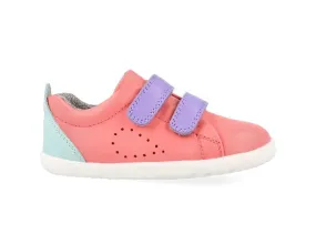 BOBUX - STEP UP GRASS COURT: OCEAN CORAL   MAUVE COMBO