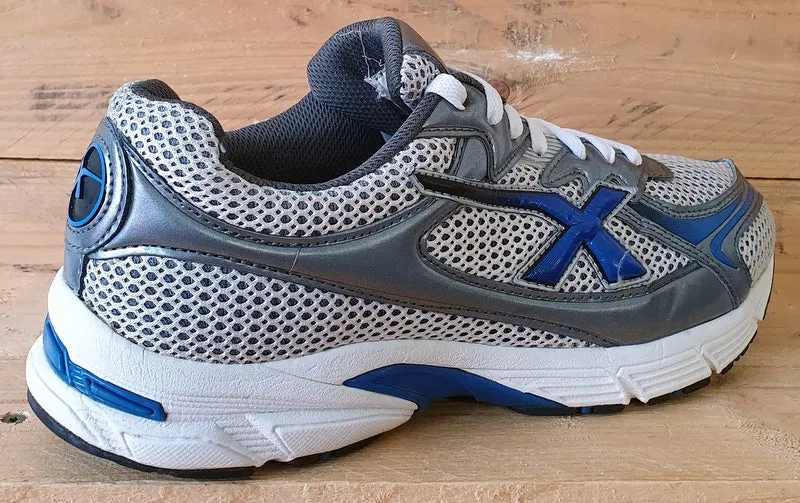 Bushido Classic Speedster Textile Trainers UK9.5/US10.5/EU44 White/Grey/Blue