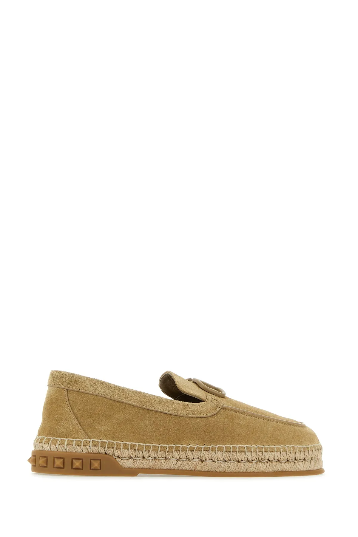 Cappuccino split-leather Leisure Flows espadrilles