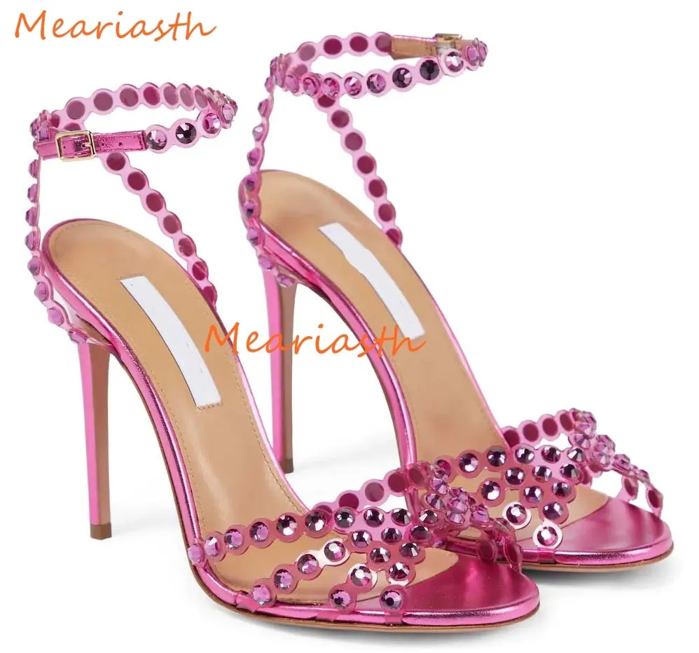 Clear PVC Crystal Sandals