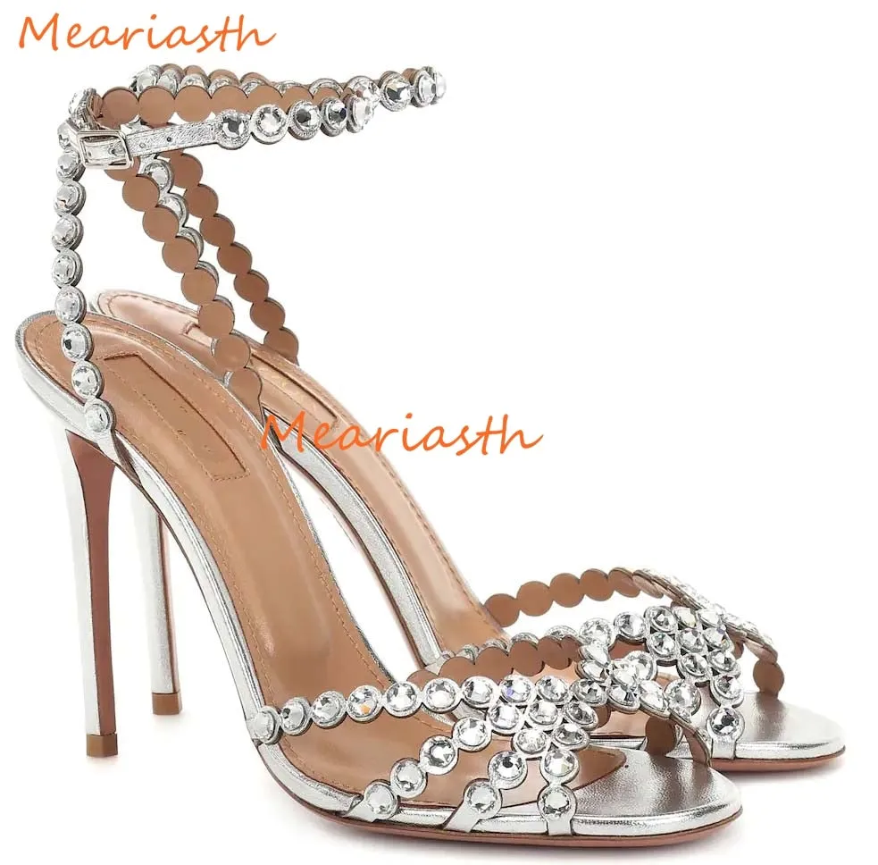 Clear PVC Crystal Sandals