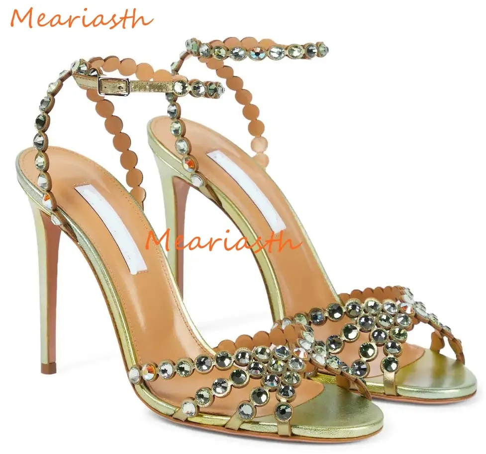 Clear PVC Crystal Sandals