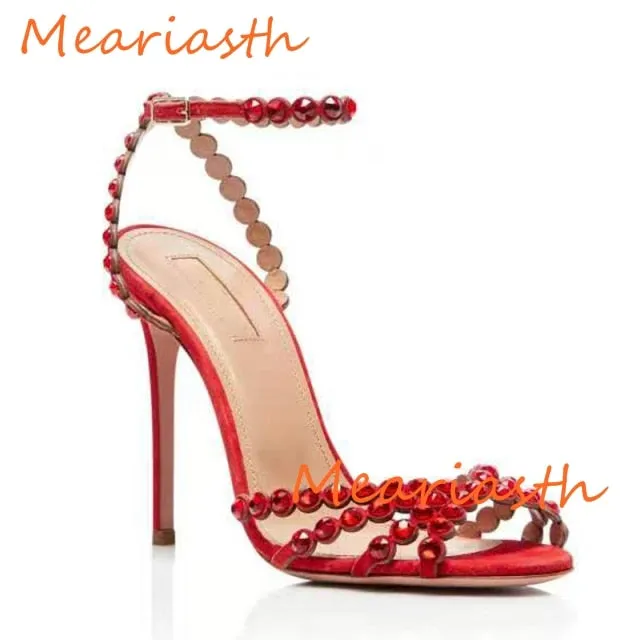 Clear PVC Crystal Sandals