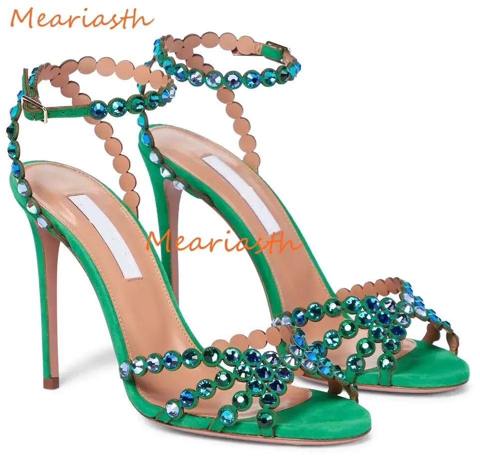 Clear PVC Crystal Sandals