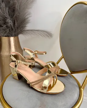 Destiny heels - gold