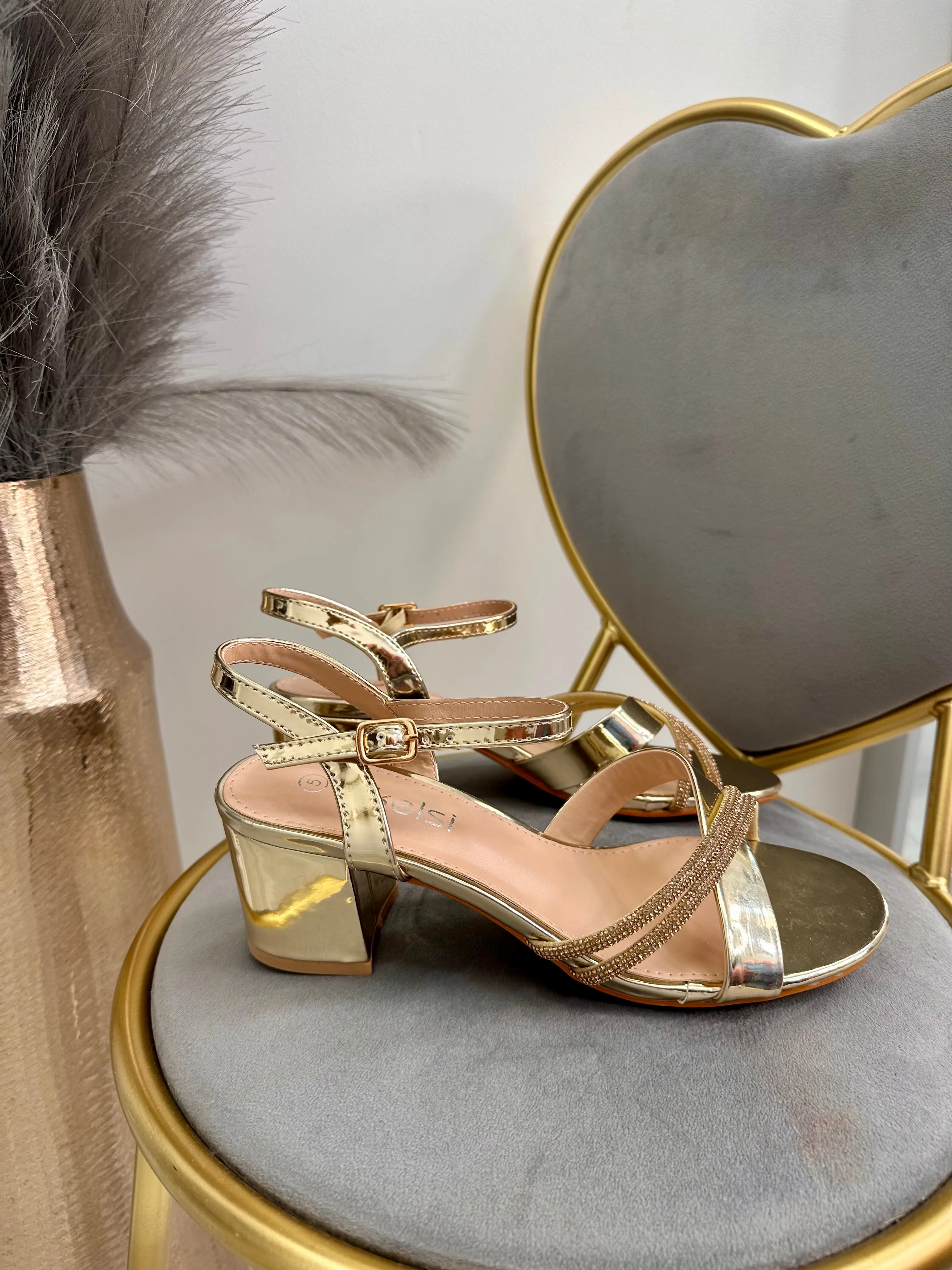 Destiny heels - gold
