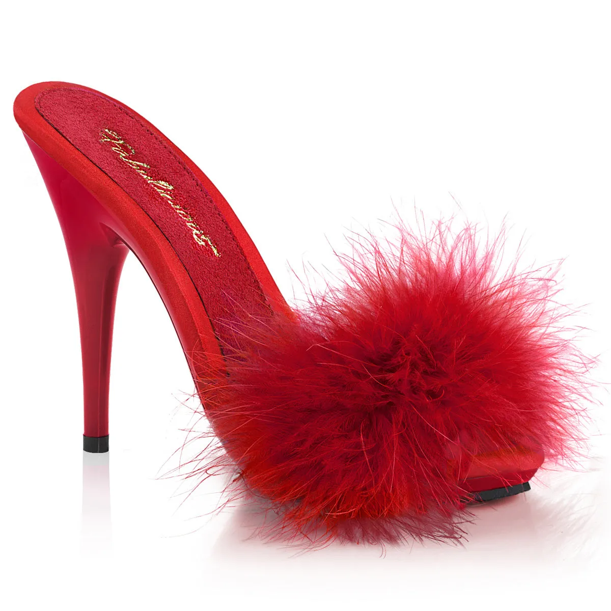 Feather Sandal 5-inch Heel 7-colors POISE-501F