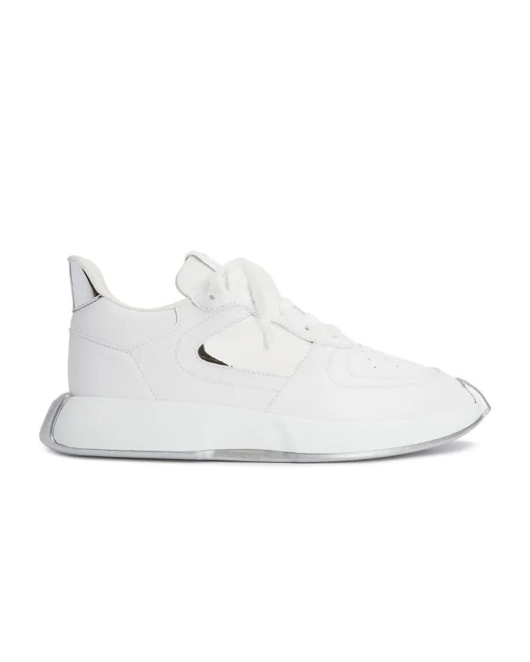 Ferox White and Reflective Silver