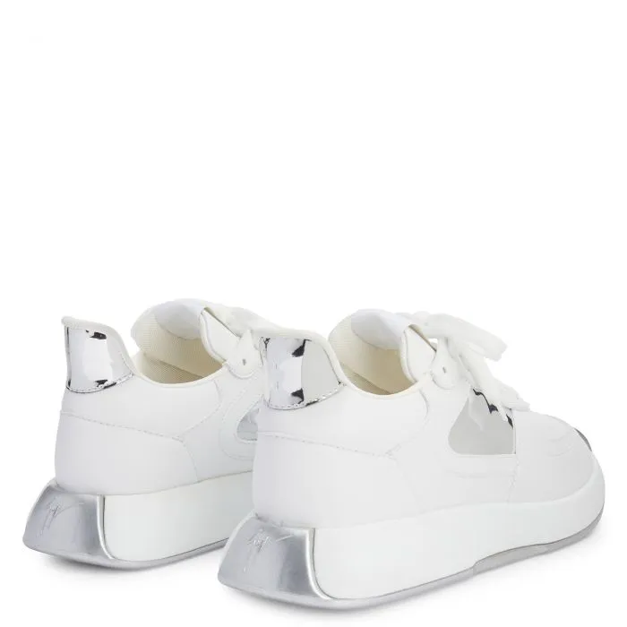 Ferox White and Reflective Silver