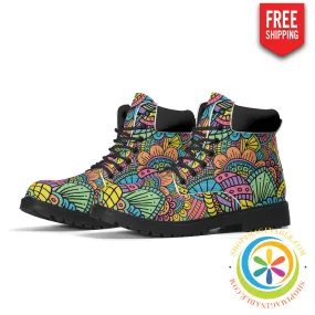 Funky Doodles Women's Boots