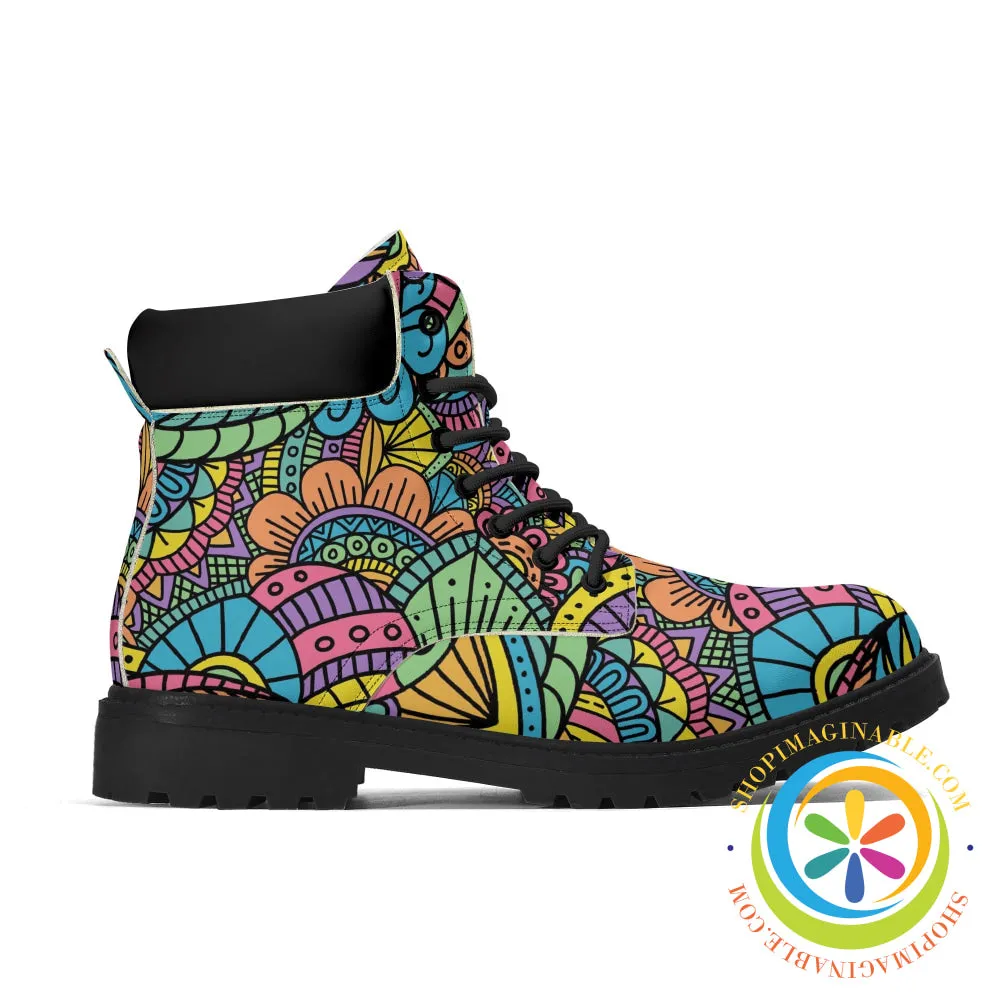 Funky Doodles Women's Boots