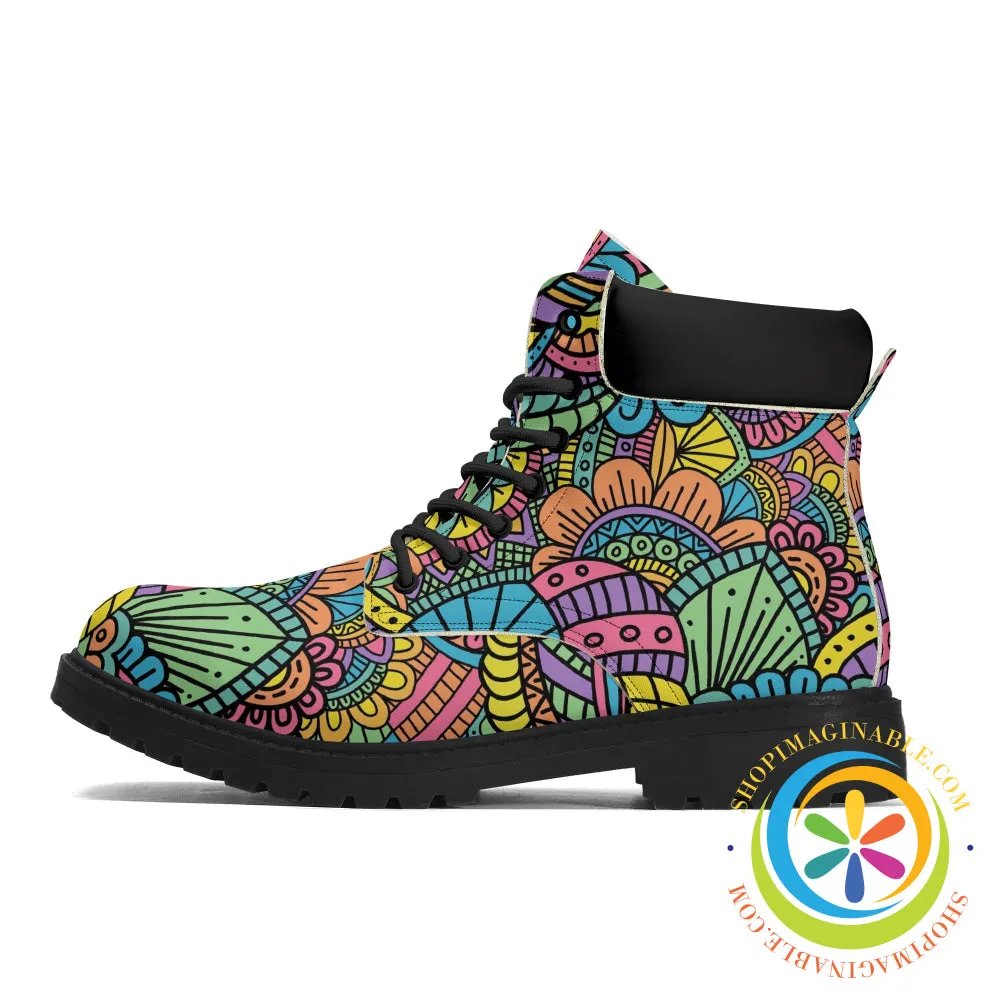 Funky Doodles Women's Boots