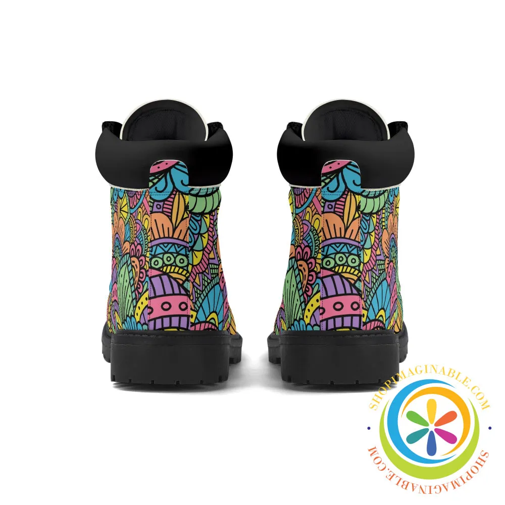 Funky Doodles Women's Boots