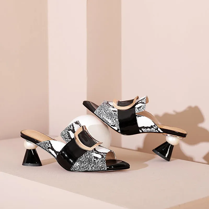 Glacienne Eldorian Slip Heels
