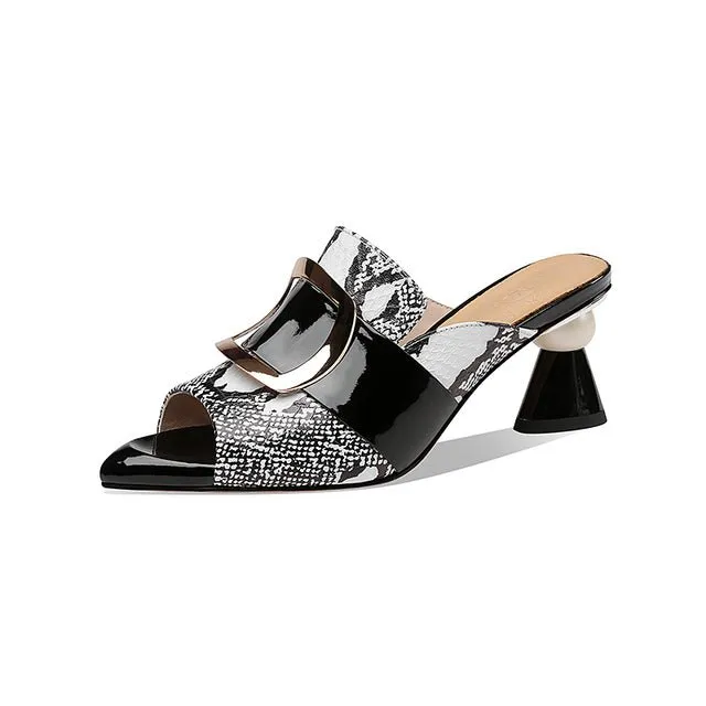 Glacienne Eldorian Slip Heels