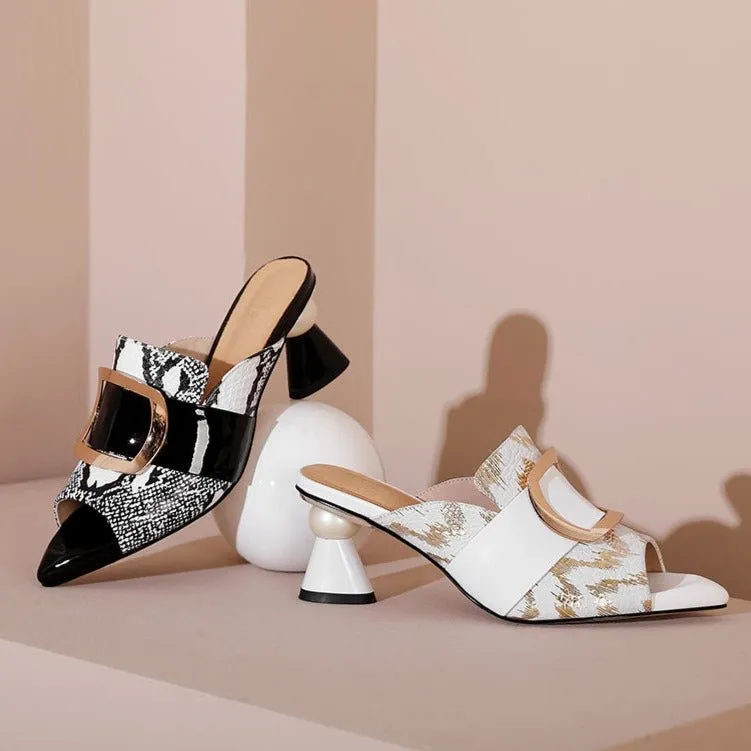 Glacienne Eldorian Slip Heels
