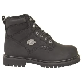 Harley Davidson Gavern Leather Men's Biker Ankle Boots