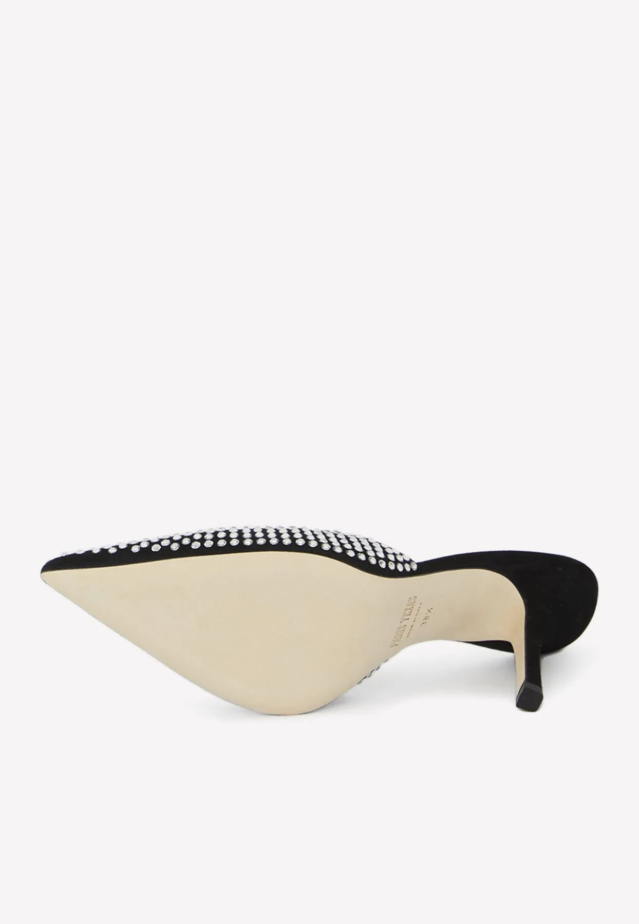 Hollywood 100 Crystal-Embellished Mules
