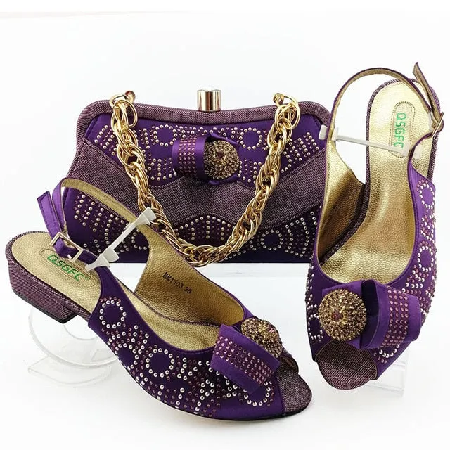 Italian Heels & Matching Purse Sets