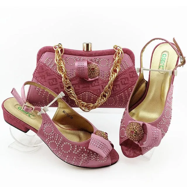 Italian Heels & Matching Purse Sets