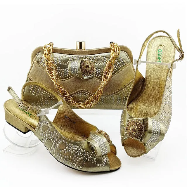 Italian Heels & Matching Purse Sets