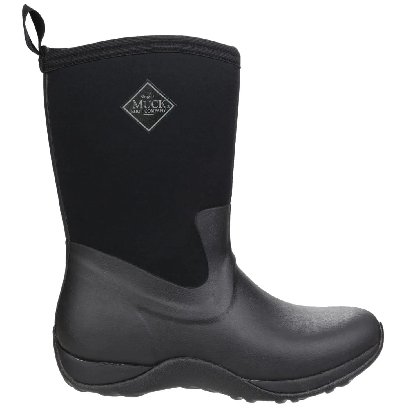 Muck Boots Black Arctic Weekend Pull On Wellington Boots