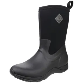 Muck Boots Black Arctic Weekend Pull On Wellington Boots