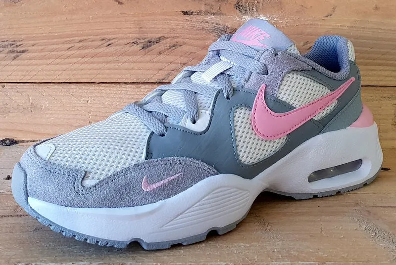 Nike Air Max Fusion Textile Low Trainers UK4/US4.5Y/EU36.5 CJ3824-003 Grey/Pink