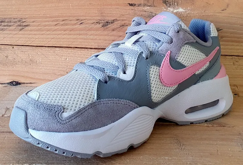 Nike Air Max Fusion Textile Low Trainers UK4/US4.5Y/EU36.5 CJ3824-003 Grey/Pink