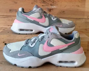 Nike Air Max Fusion Textile Low Trainers UK4/US4.5Y/EU36.5 CJ3824-003 Grey/Pink