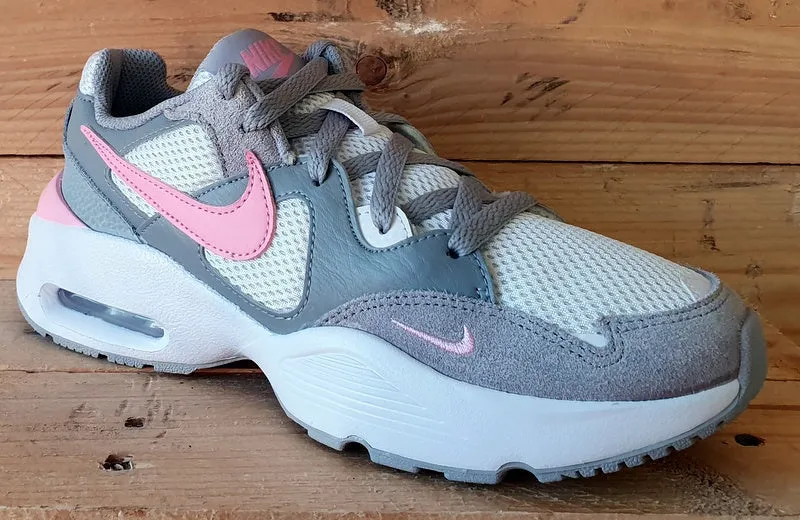 Nike Air Max Fusion Textile Low Trainers UK4/US4.5Y/EU36.5 CJ3824-003 Grey/Pink