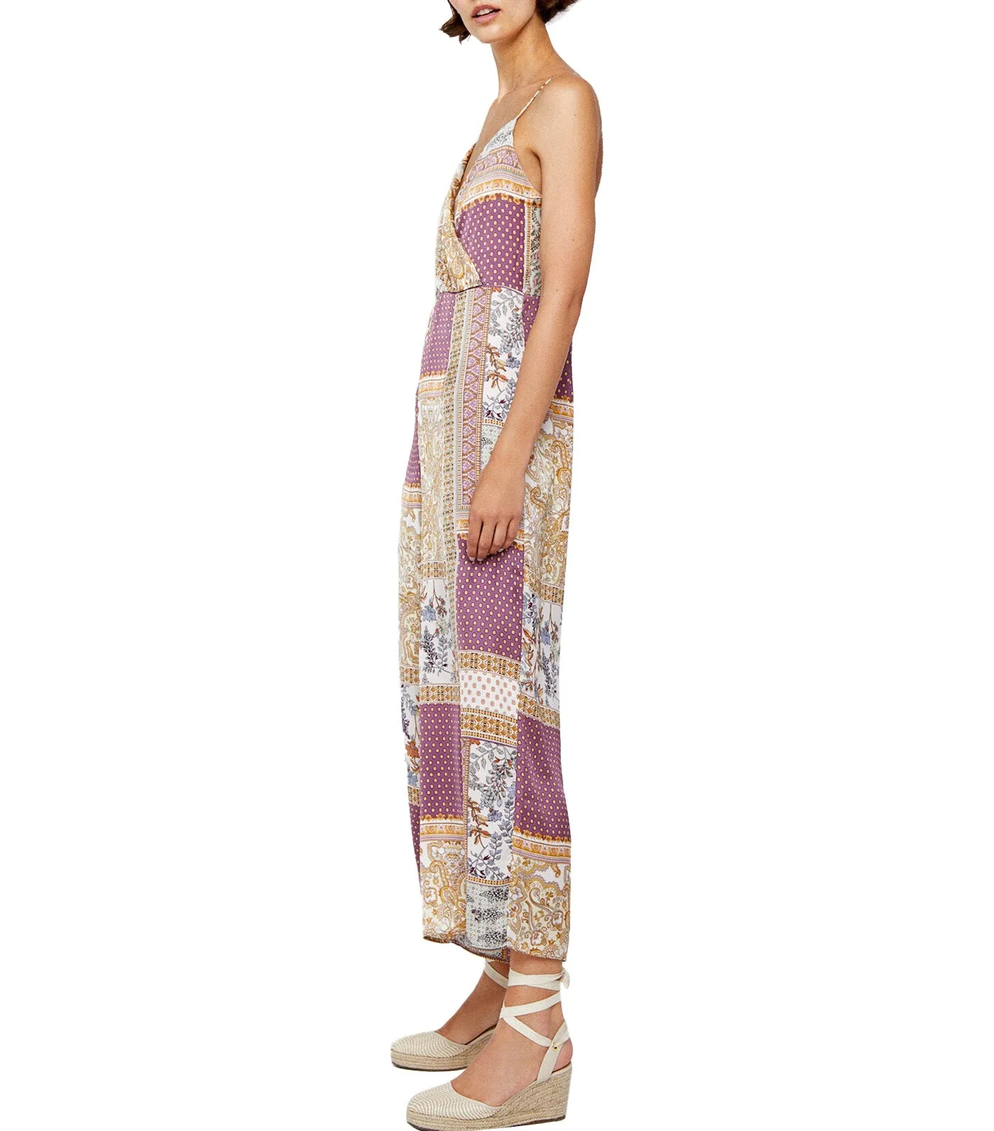Printed Sustainable Fabric Jumpsuit Multicolored