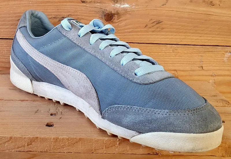 Puma Trimm Quick Low Textile/Suede Trainers UK8/US9/EU42 364931 02 Blue