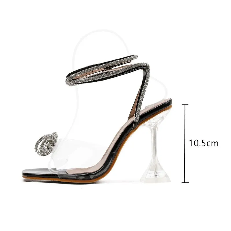Rhinestone Gladiator Sandals