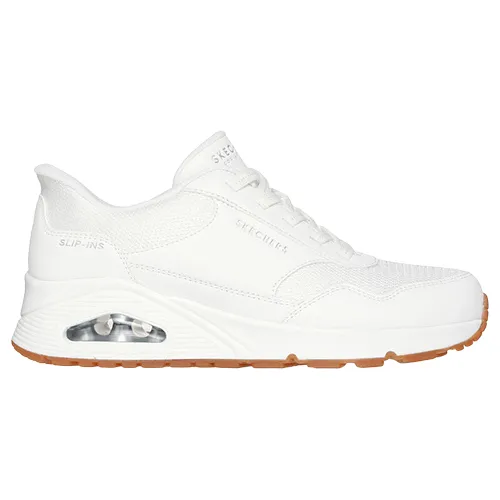 Skechers Ladies Slip In Trainers - 177117 - White