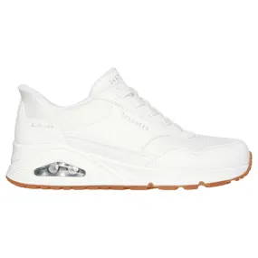 Skechers Ladies Slip In Trainers - 177117 - White