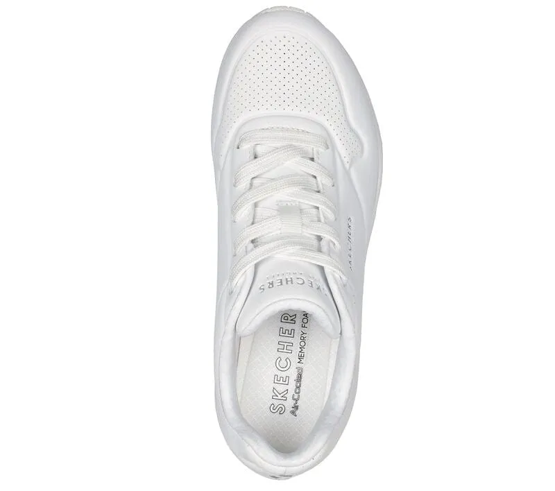 Skechers Uno - Stand on Air in White
