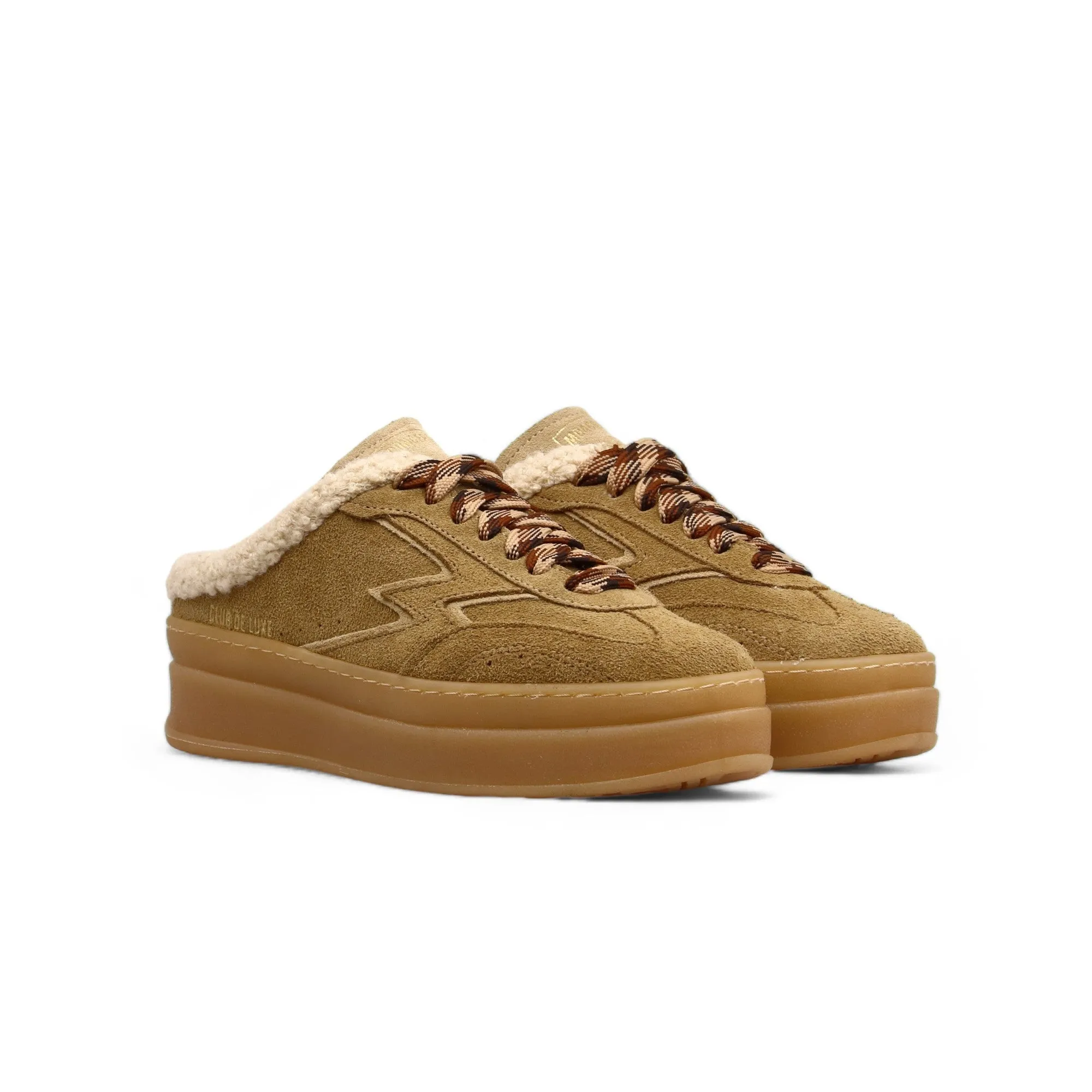 Sneaker Sabot Double Club Deluxe Cammello