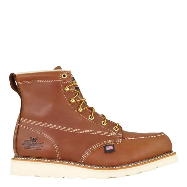 THOROGOOD AMERICAN HERITAGE – 6″ TOBACCO MOC TOE – MAXWEAR WEDGE™- 814-4200