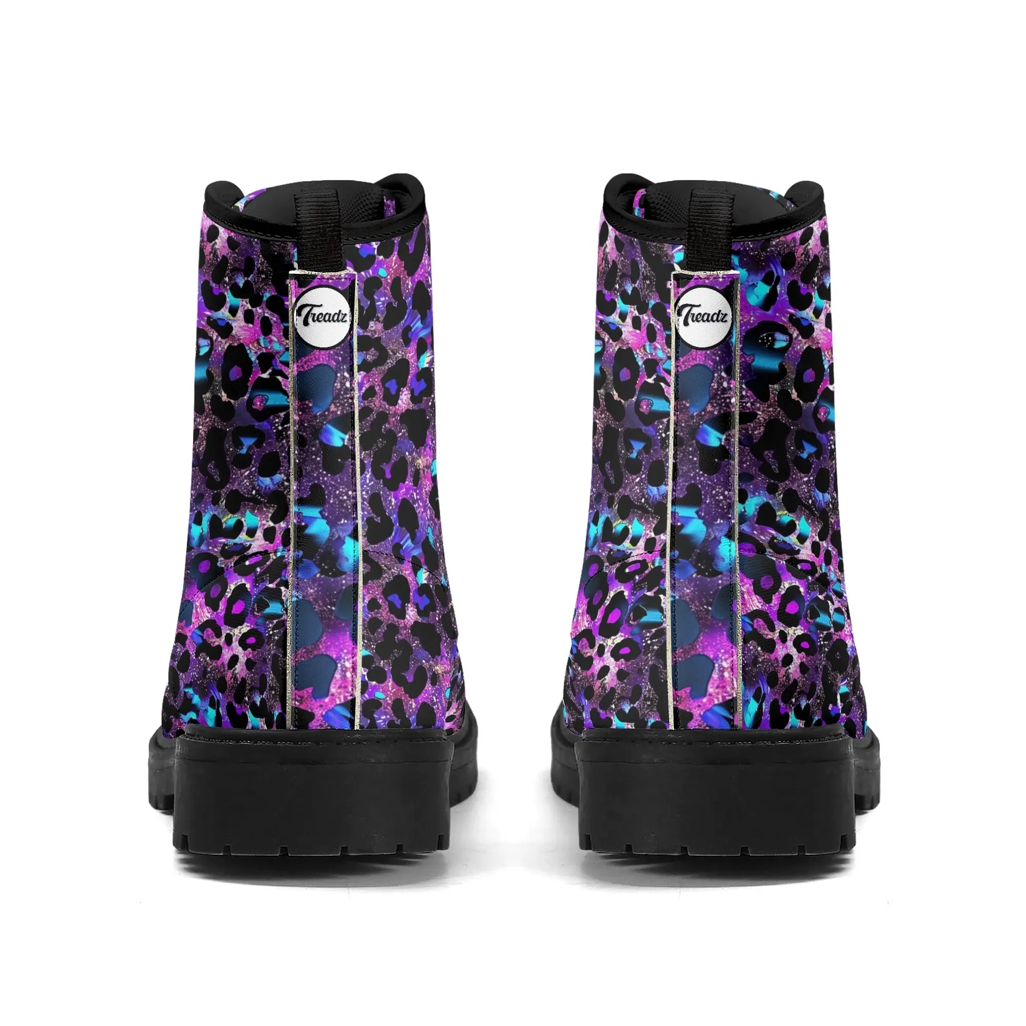 Treadz Signature Boots - Futuristic Leopard