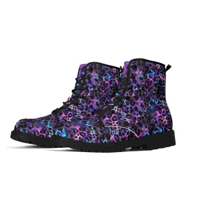 Treadz Signature Boots - Futuristic Leopard