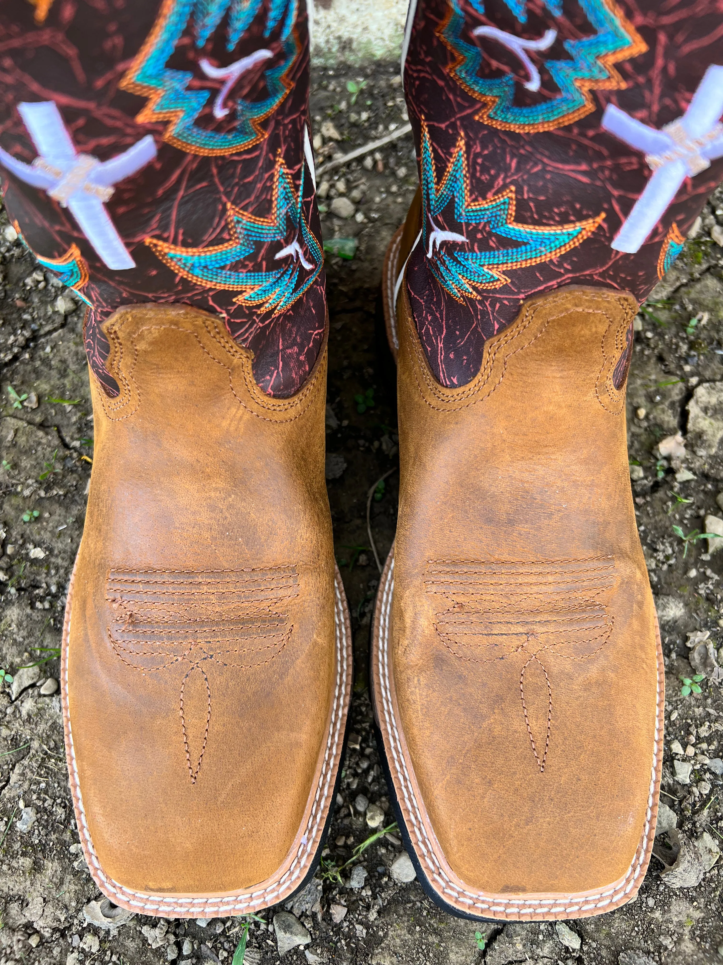 Twisted X Men's 12” Waterproof Cell Stretch Western Cowboy Work Boots MXBW005