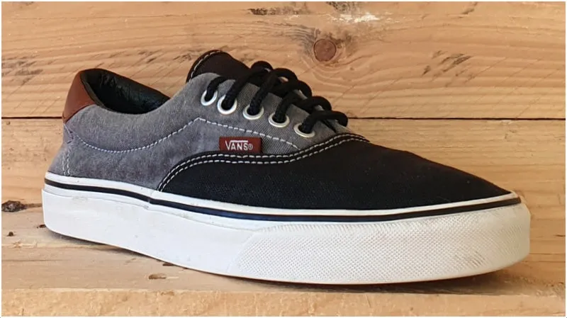 Vans Off The Wall Low Canvas Trainers UK6/US8.5/EU39 TC9R Grey/Brown/Black/White