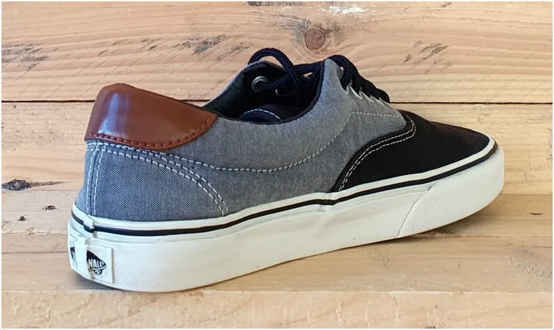 Vans Off The Wall Low Canvas Trainers UK6/US8.5/EU39 TC9R Grey/Brown/Black/White